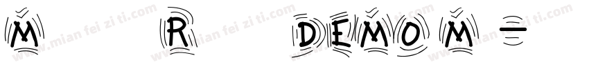 Mollie Rocky DEMO Me字体转换